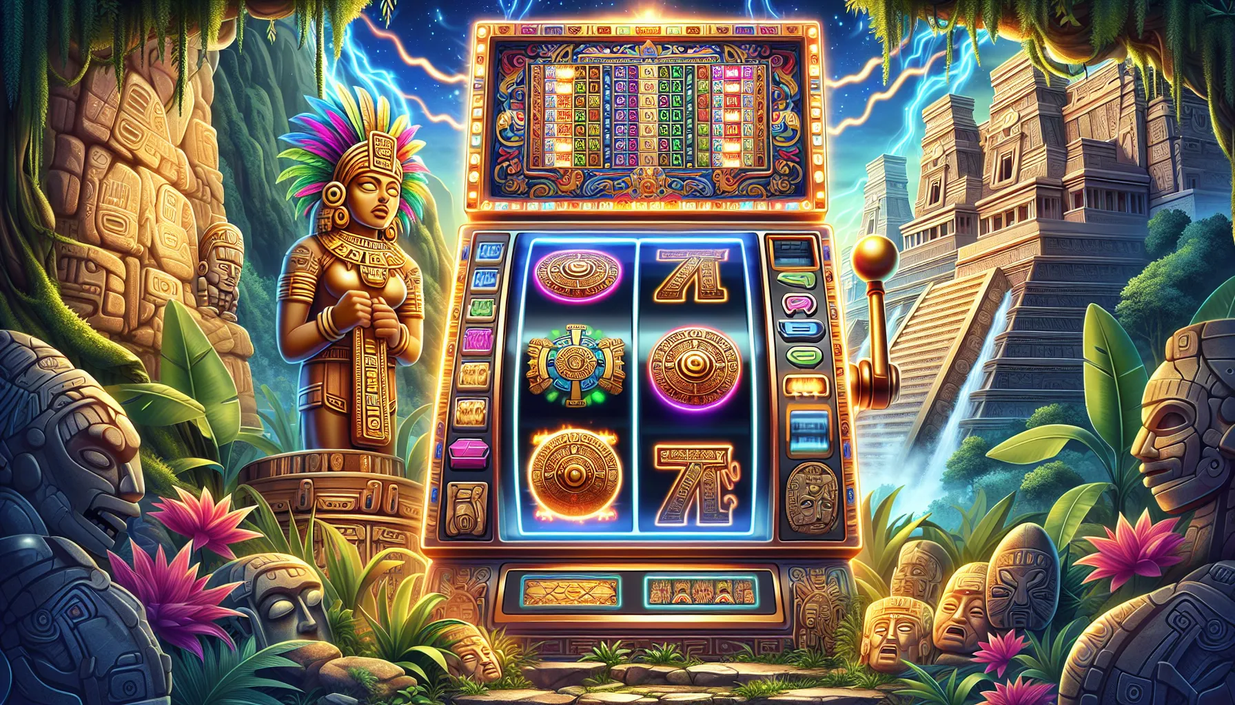 Играть в слот  book of aztec 